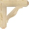 Ekena Millwork Funston Craftsman Rough Sawn Bracket, Douglas Fir, 4"W x 18"D x 18"H BKT04X18X18FST04RDF - alternate 3